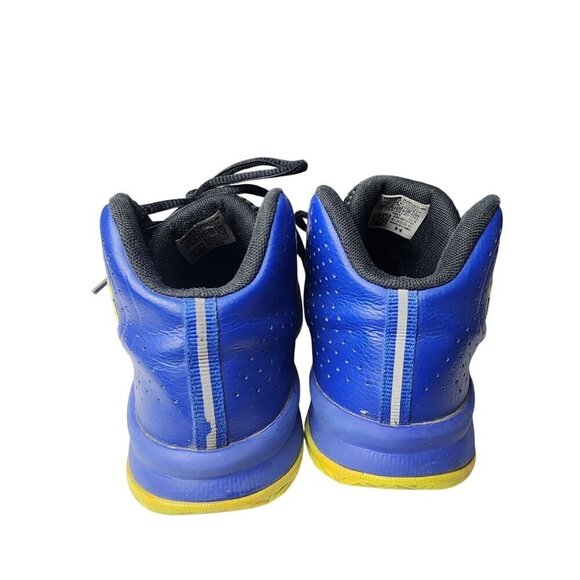 Under Armour Youth Boys Basketball Shoes Black/Blue Size 1 - Picture 5 of 9